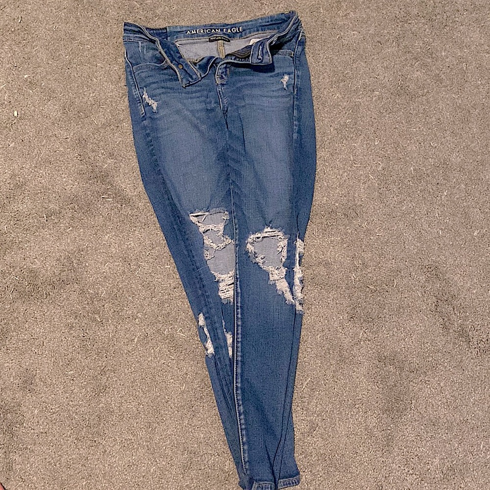American Eagle, Next level stretch, skinny jeans, size 2